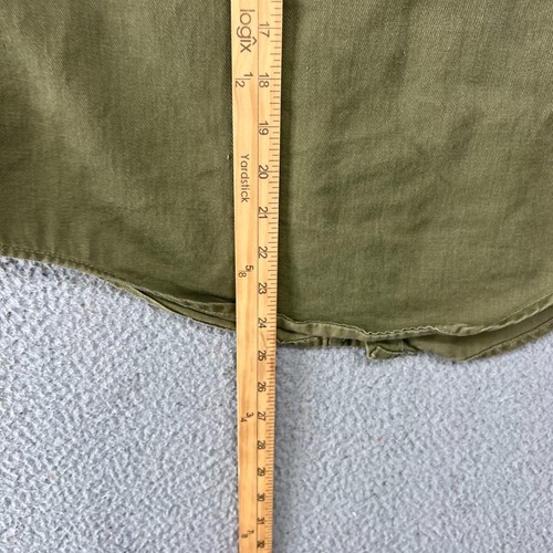 Vintage Boy Scouts America Shirt Small 50s 60s Uniform Patches Army Green * - Picture 4 of 13
