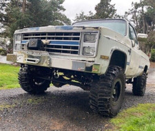 Goat Winch Bumper Polished Stainless 81-87 Chevy Gmc K5 K30 K20 Chevy Classic