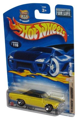 Voiture De Sport - Hot Wheels - Corvette Z06 - Jaune - Échelle 1:43