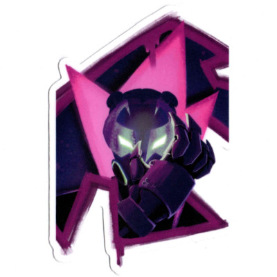 Spider-Man Across The Spider-Verse Prowler Sticker Miles Morales 4x2.8in