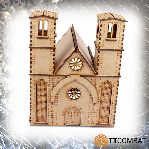 SFG134 TTCombat - Sci-Fi-Gothic - CONVENT ABBEY - (WH40k, Terrain) - Picture 3 of 5
