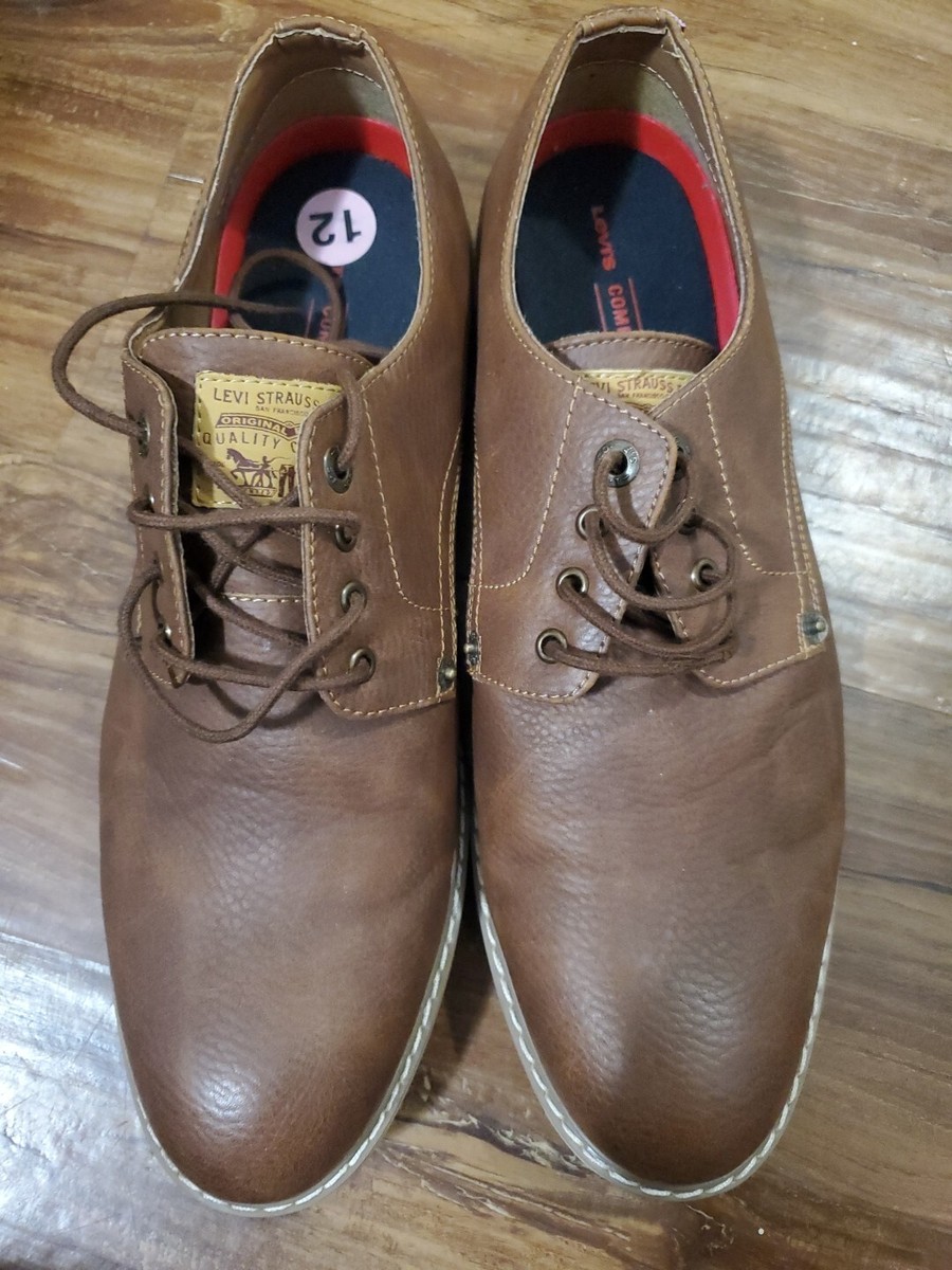 Levi Strauss Men's Dress Shoes Size 12 Faux Leather | eBay