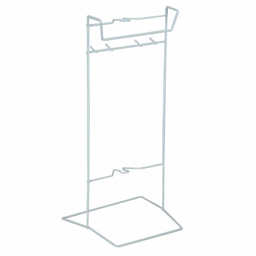 Urine Catheter Bag Floor Holder - Free Standing or Hanging - Plastic Coated - Picture 4 of 4