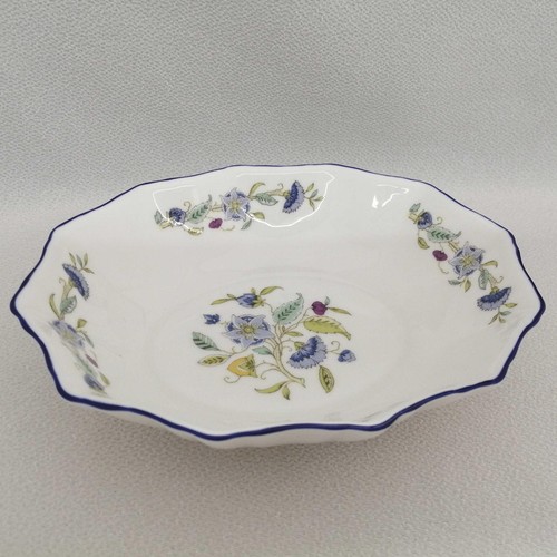 Minton Haddon Hall Blue Plate L12cm×W15cm Bone china Floral made in England used eBay