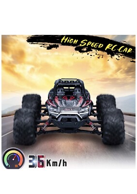 Remote Control Car, 4WD RC Car 36km/h 1:16 High Speed Off