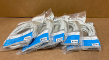 V7 STP RJ45 CAT-6 Patch Cable Snagless Molded 5 meters LOT OF 5 V7CAT6STP-05M-WH