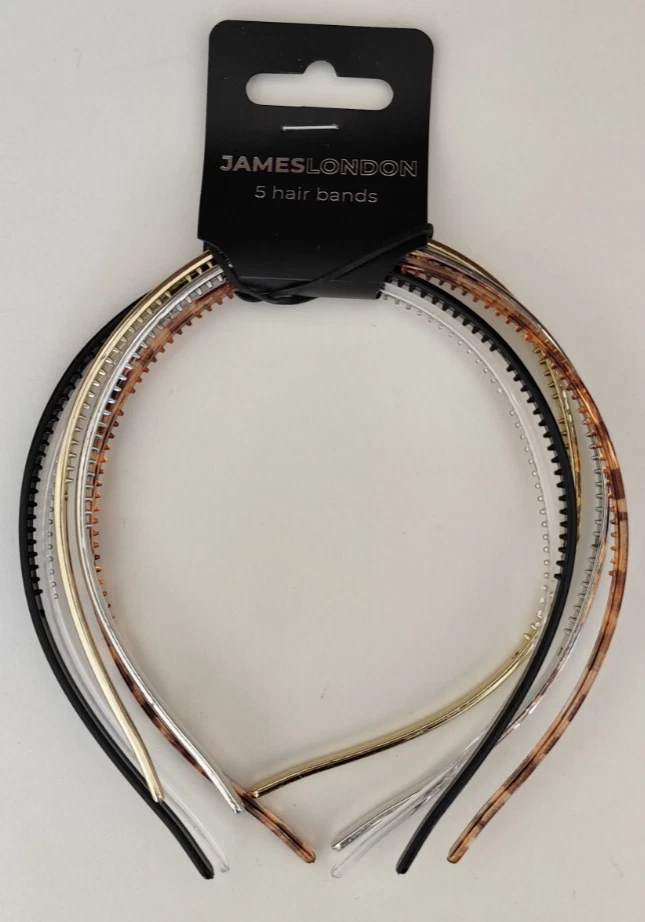 ACO-UINT Hairband, Boho Style Non-slip Wide Headband With Teeth, Fabric Headbands