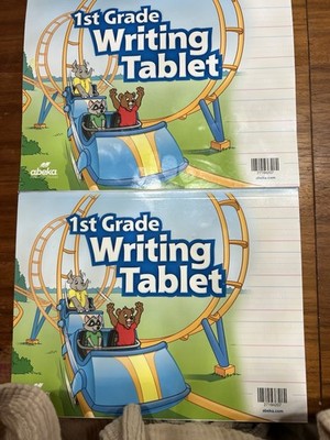 2  Abeka 1st Grade Writing Tablets brand new never used