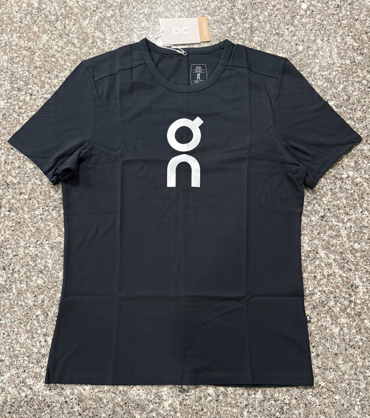 On Running Men's Graphic Training T-Shirt Black Size M