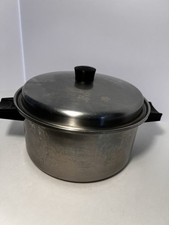Lustre Craft 6-quart Stockpot 3-ply 18-8 Stainless Steel w/ Lid Made In USA