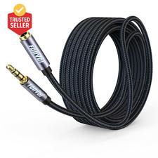 TRRS Headphone Extension Cable,4 Pole 3.5Mm Stereo Jack Male to Female Aux Exten