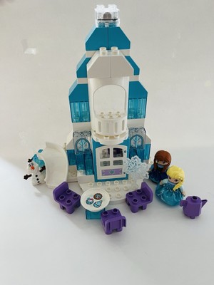 Lego Duplo Disney Frozen Elsa Ice Castle Anna Olaf Complete 10899 VGUC Light Up
