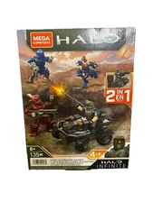 Mega Construx Halo Infinite UNSC Gungoose Gambit Set Brute Jackal Marine NEW