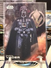 2025 Topps Chrome Star Wars #29 Darth Vader Black /10 TZ
