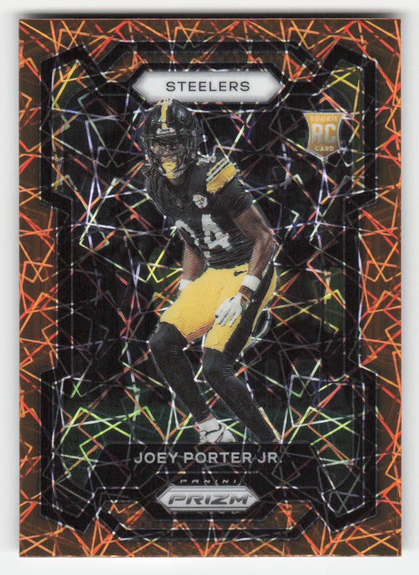 Joey Porter Jr. 2023 Panini Prizm Lazer RC #386