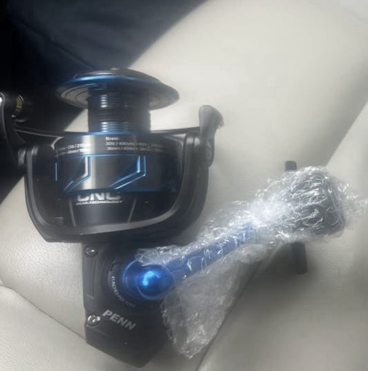 Penn Battle III 6000  Spinning Reel CNC Gear Technology Blac