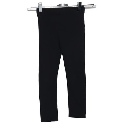 H&M, Leggings, Größe: 116, Schwarz, Baumwolle/Elasthan, Einfarbig, Mädchen #0Ih