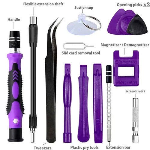 115 in 1 Magnetic Precision Screwdriver Set PC Phone Electronics Repair Tool Kit