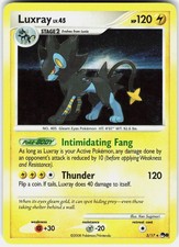 Pokemon Luxray 3/17 Rare POP Series 8 Pokemon Near Mint on eBay