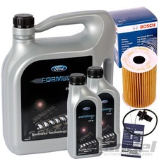 BOSCH ÖLFILTER + 7L ORIGINAL 5W30 ÖL passend für FORD TRANSIT BUS KASTEN 2.2
