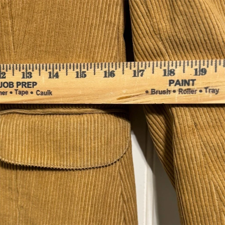 Blazer de pana Oscar de la Renta de colección para mujer 13/14 tostado Academia chaqueta de algodón Foto 4 de 4