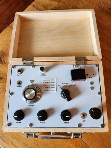 BUILT QRP 40 METERS NM0S “BAYOU JUMPER” TRANSCEIVER - Picture 2 of 2
