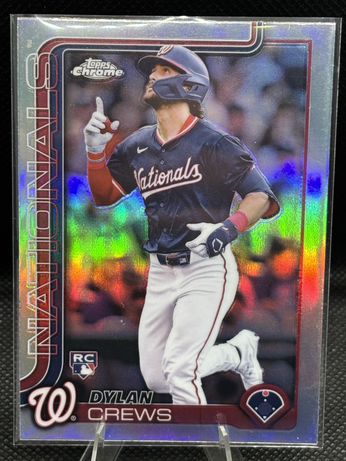 2025 Topps Chrome - Dylan Crews #146 Refractor (RC)