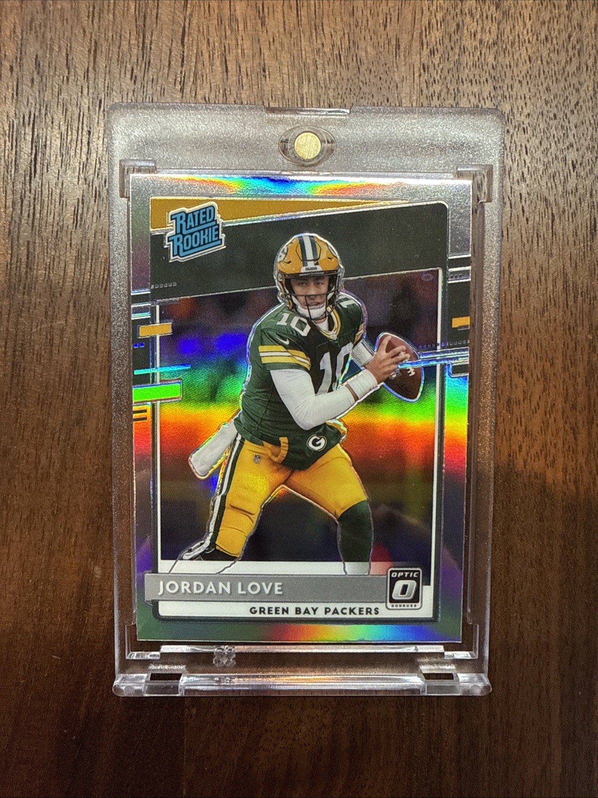 2020 Donruss Optic Jordan Love Rated Rookie Holo Prizm (RC) #154 EXCELLENT!