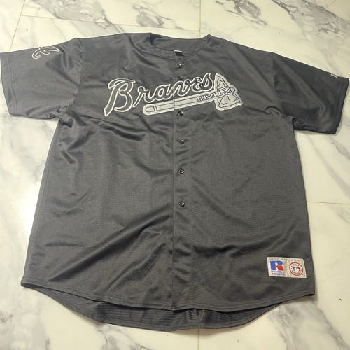 Atlanta Braves Vintage Russell Athletic Diamond Collection Trikot Größe 3 XL. H-3