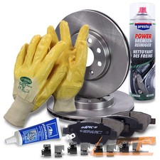 BREMSSCHEIBEN BELÜFTET Ø257 + BREMSBELÄGE + ZUBEHÖR VORNE FÜR OPEL ADAM CORSA D