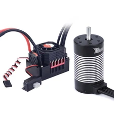 Rocket 3665 Waterproof Brushless Motor 3100KV 2600KV 2100KV w/80A ESC for RC Car