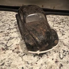Tonka Vintage Volkswagen Beetle Diecast Metal Toy Car Black Collectible Vehicle