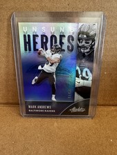 2020 Panini Absolute - Unsung Heroes Mark Andrews #UH-MA Spectrum Blue /50