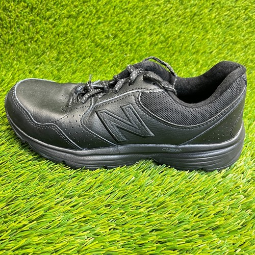 New Balance 411 V1 Womens Size 6 Triple Black Walking Running Shoes Sneakers - Picture 3 of 10