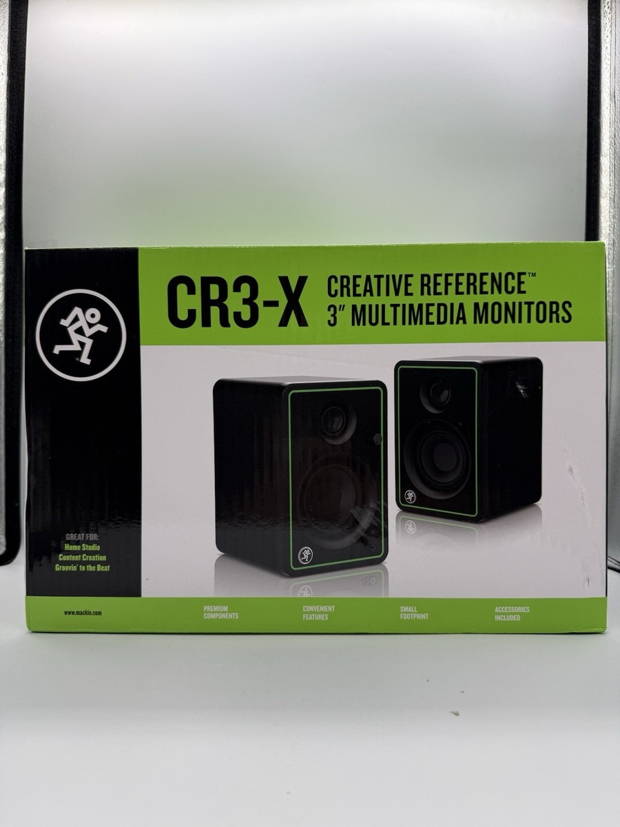 【新品同様】Mackie CR3-X Amazon.com: Mackie CR-X Series, 3.5-Inch Multimedia Monitors