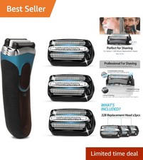 3-Pack 32B Electric Replacement Heads for Series 3 Shavers - Ultimate Comfort