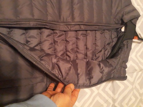 Mens Ozark Trail Full-zip Grey Puffy Vest ~ Size 38/40M Zippered Pockets NWT - Picture 11 of 12