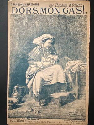 Partitur Im Kleinen Format ''Dors Mein Gas Theodore Botrel''