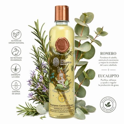 Origen Botánico Shampoo Romero Y Eucalipto