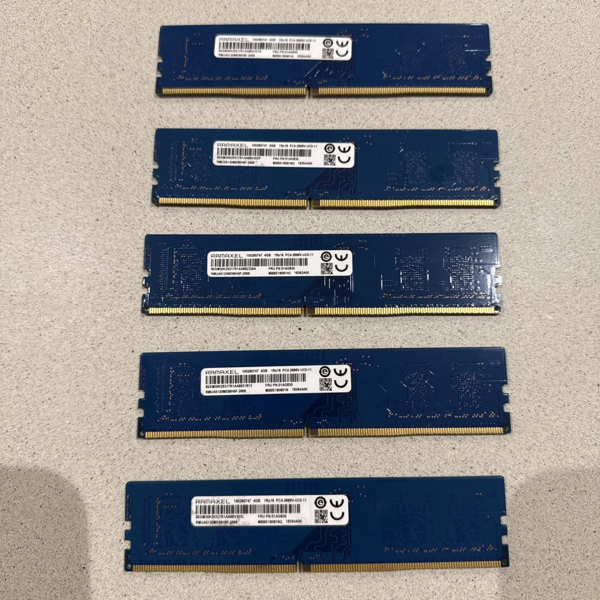 Ramaxel Computer PC4-19200 (DDR4-2400) Bus Speed Memory (RAM) for