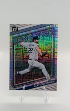 2022 Panini Donruss Dominators Clayton Kershaw #D-1 Vector