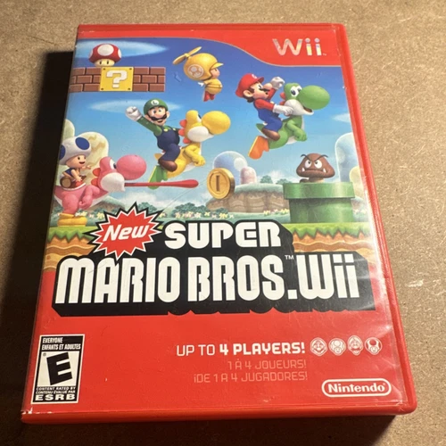 New ListingNew Super Mario Bros. Wii Nintendo Wii Multiplayer Manual Included (untested)