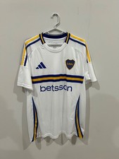 2024-2025 Adidas Boca Juniors Away Kit Size Large BNWT