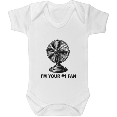 ''Number One Fan'' Baby Grows / Bodys (GR053141)