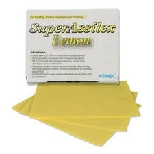 Eagle Abrasives Super Assilex Sheets Lemon 800 GRIT Finishing 25/Box