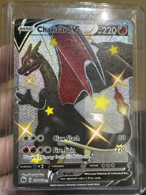 pokemon shiny charizard v card Gold Metal It comes protected in a magnetic acrylic case Charizard V 2020 Pokemon Shiny