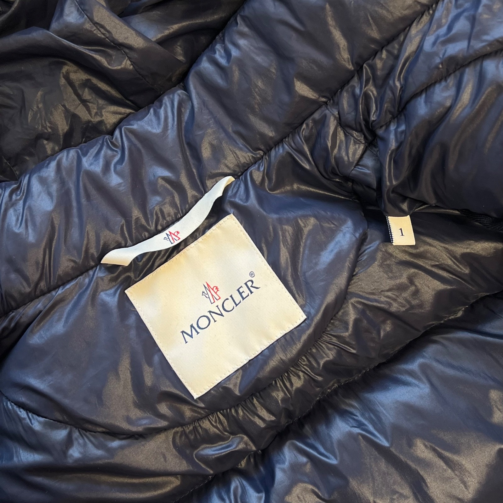 Moncler Montcla Size 1 Medium M Black Down Women's Puffer Jacket thumbnail 16