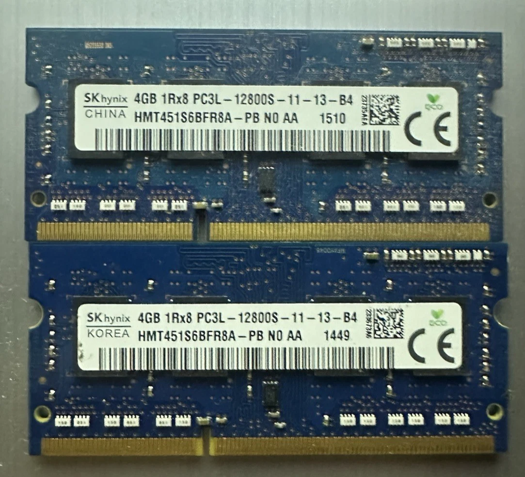 Las mejores ofertas en Computadora SDRAM DDR3 SK Hynix memoria