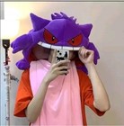 Gengar Plush Pillow Tongue Ghostly Plush Toy !  — photo 2
