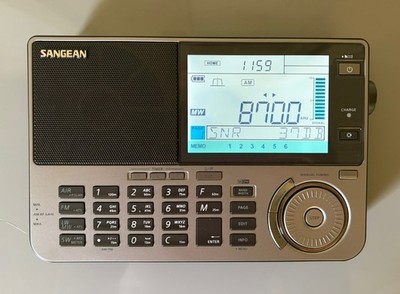 Sangean ATS-909X2 FM/SW/MW/LW PLL Synthesized  Multi-Band Receiver